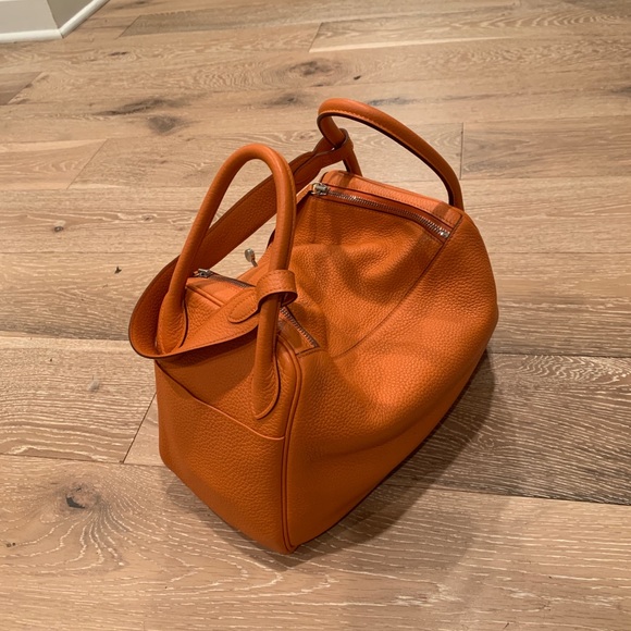 SOLD Hermes Lindy 30 orange - Picture 2 of 8